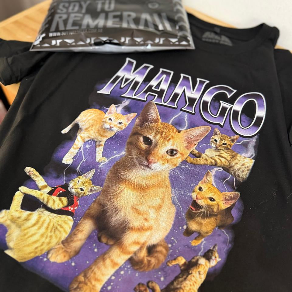 Remera 90´s Rap Mascotas / Personas