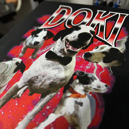 Remera 90´s Rap Mascotas / Personas