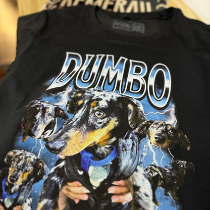 Remera 90´s Rap Mascotas / Personas